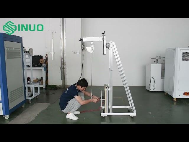 Charging interface pendulum impact test device SNQC1008