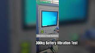 IEC 62660 Vibrationstestgerät – 300 kg Sinuskraft-Batterievibrationstester | 2–2500 Hz