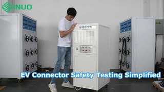 Was passiert beim Testen von Elektrofahrzeugsteckern mit unserem integrierten Sicherheitsanalysetester?