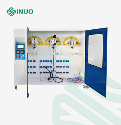 Guter Preis EV Charging Connector Bending Tester with 0-360° Adjustable Angle, PLC Control, and 3 Test Stations for Mechanical Strength Testing Online