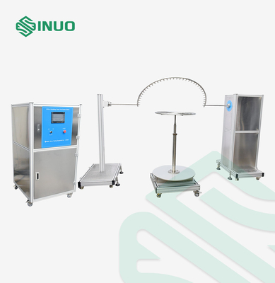 IPX3 IPX4 Wassersprühprüfung Schwingungsrohr IP Wasserdichte Prüfmaschine